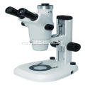 Mikroskop Stereo Zoom Berterusan Trinokular Binokular